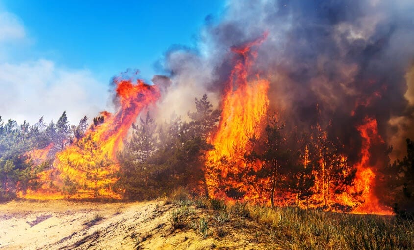 Looking At the Geology behind Wildfires