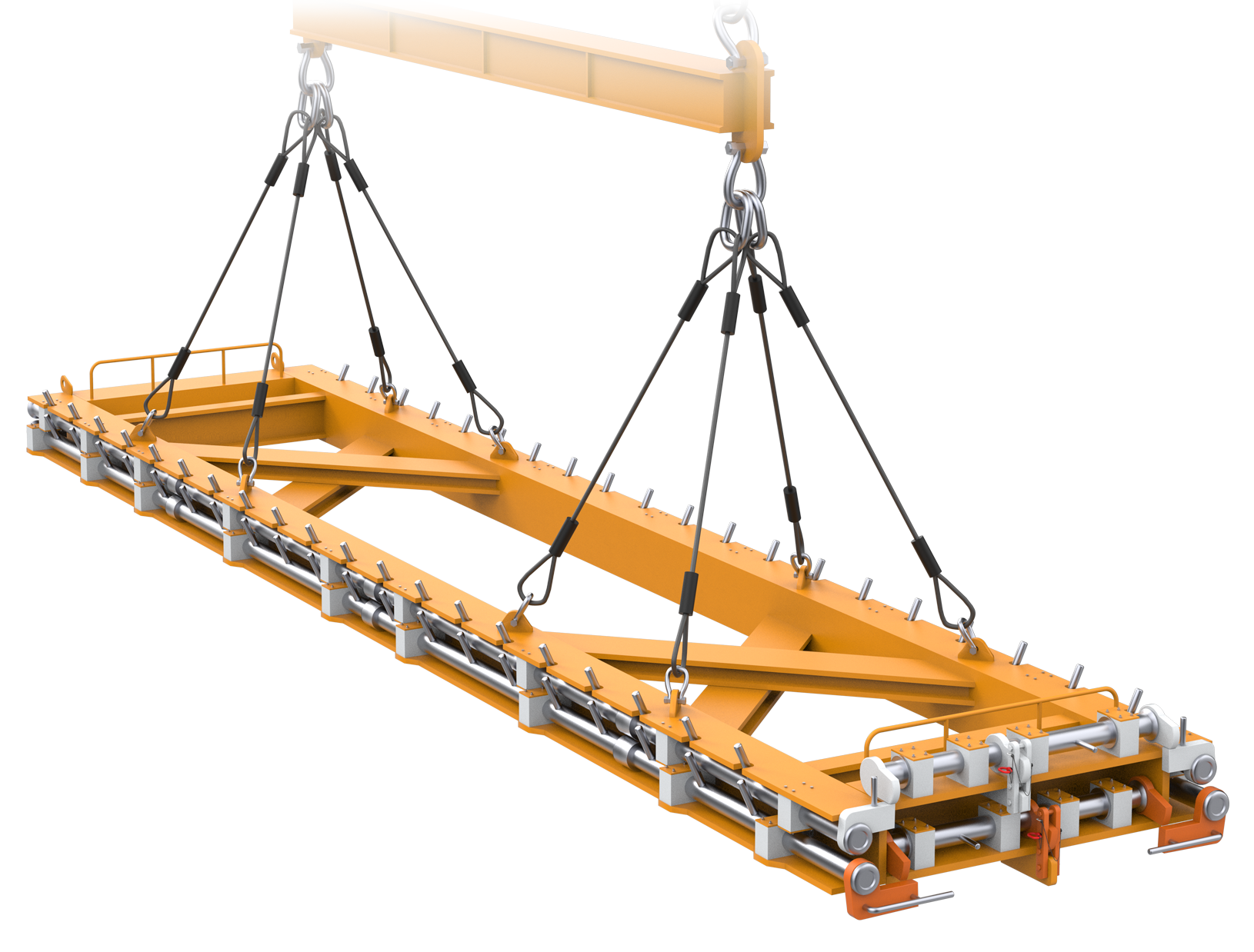 40ft Dual Mechanical Frame 2