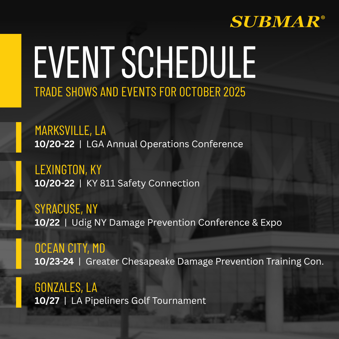 Submar – Conventions Oct 2025
